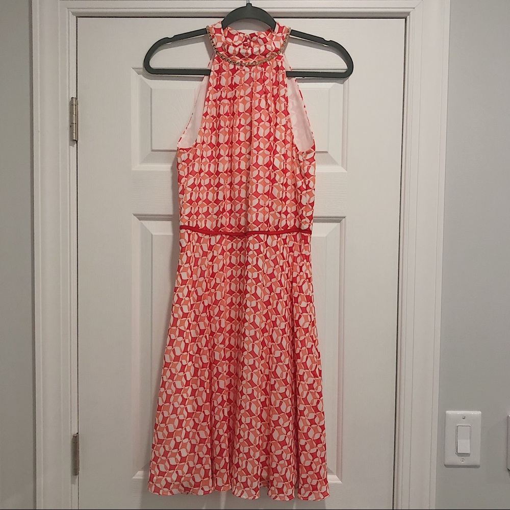 Adrianna Papell Halter Neck dress